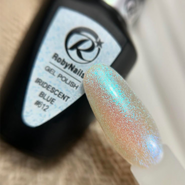 Gel Polish Iridescent Blue